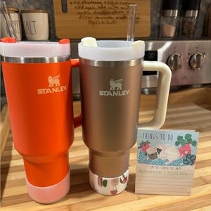 STANLEY 40oz 2.0 Tigerlilly and Rose Quartz Glow